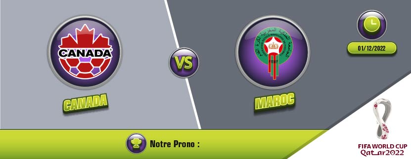 Pronostic canada maroc